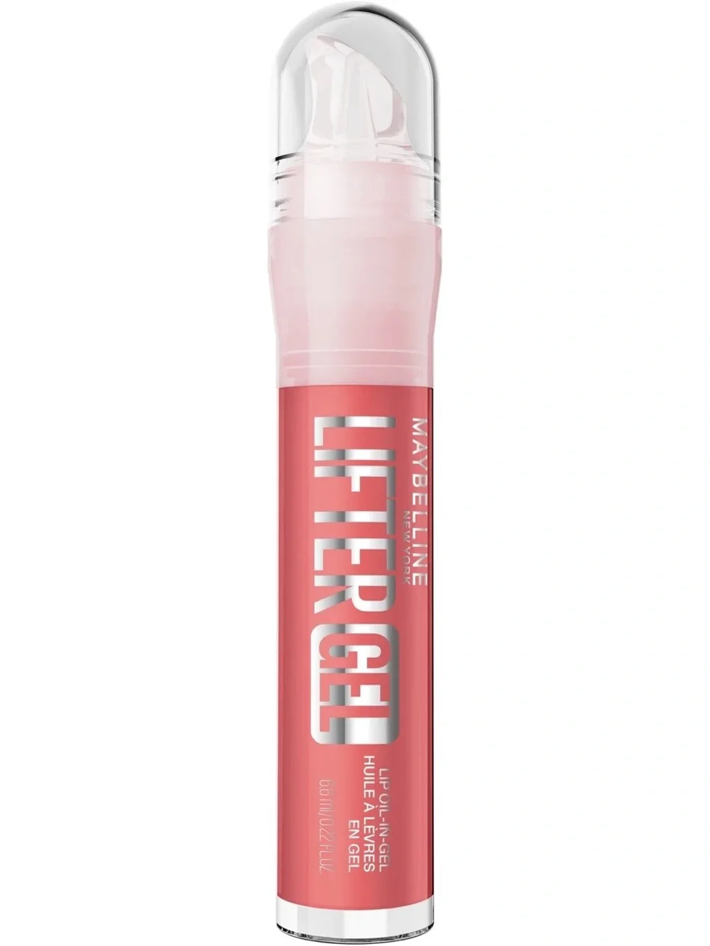 NEW! Maybelline LIFTER GEL OIL LIP GLOSS W/ HYALURONIC ACID (Strawberry Shake)